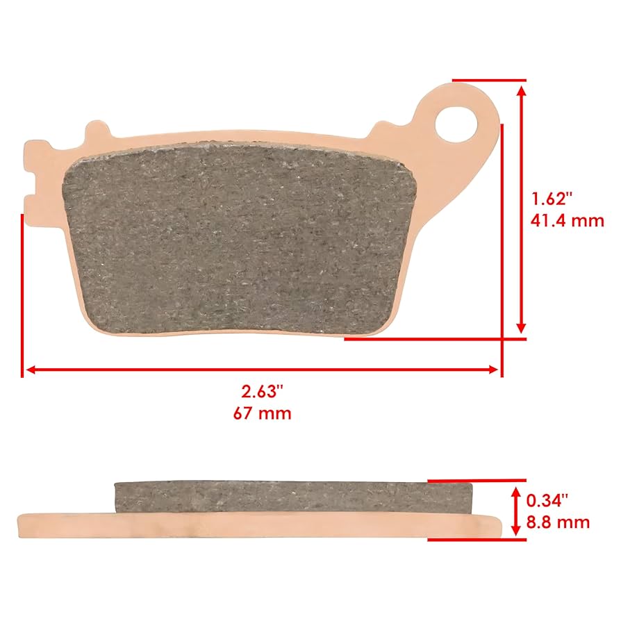 BUNDOK - さすけ Amazon.com: Caltric Rear Brake Pads Compatible with Kawasaki